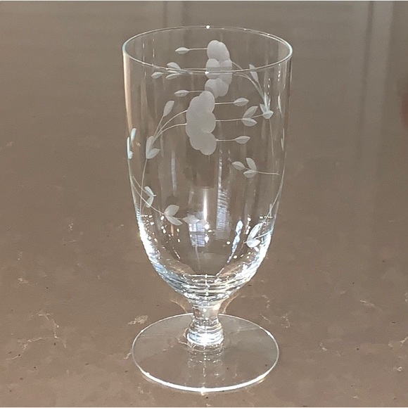 Princess House Other - ❌SOLD❌NiB 4 Vtg Princess House Heritage Crystal Stemmed Iced Tea Glasses 12oz